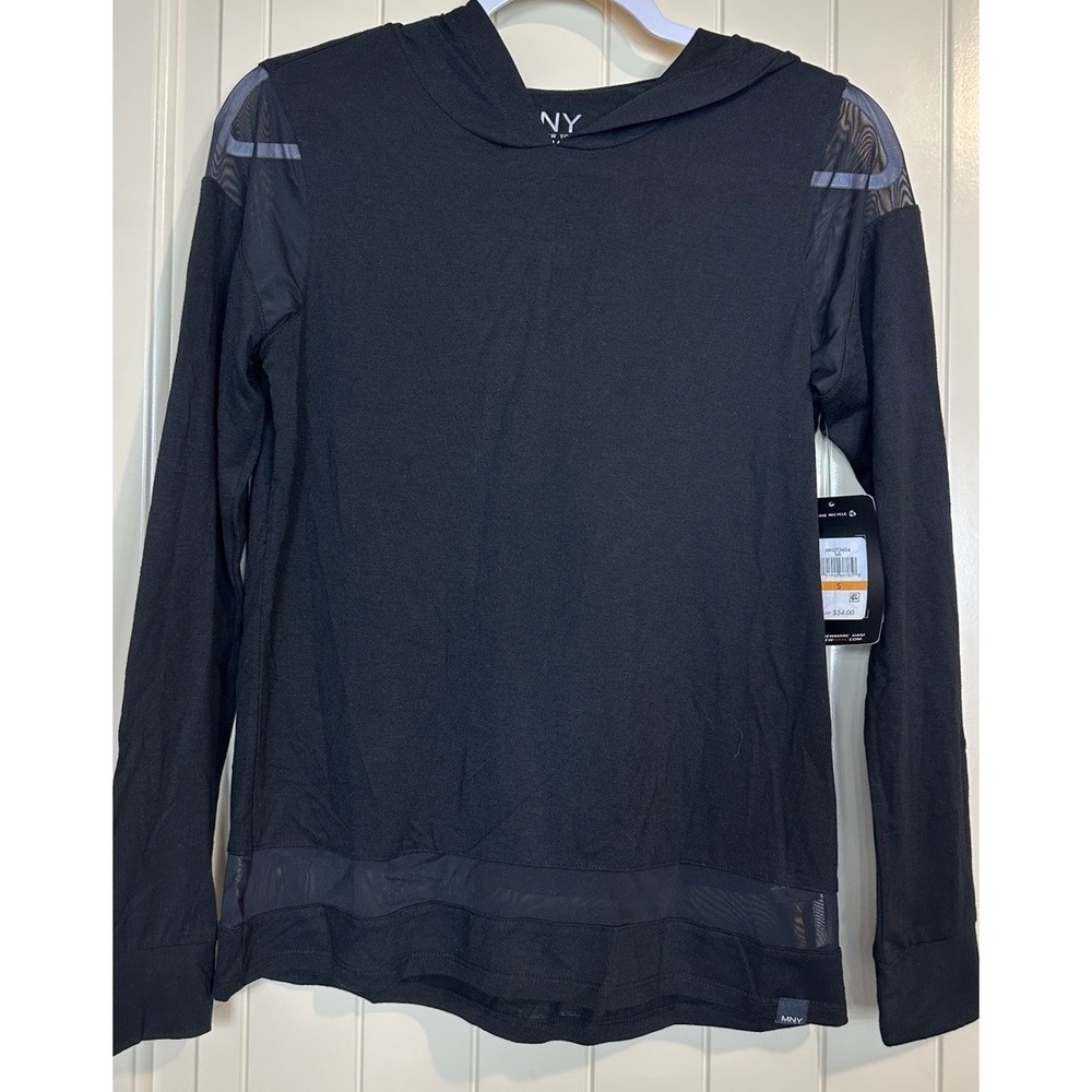 Womens Marc New York MNY Performance long sleeve‎ Hoodie shirt sz S NWT active